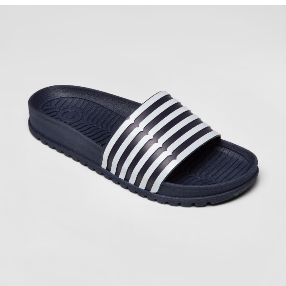 Hunter for Target women striped slide sandals